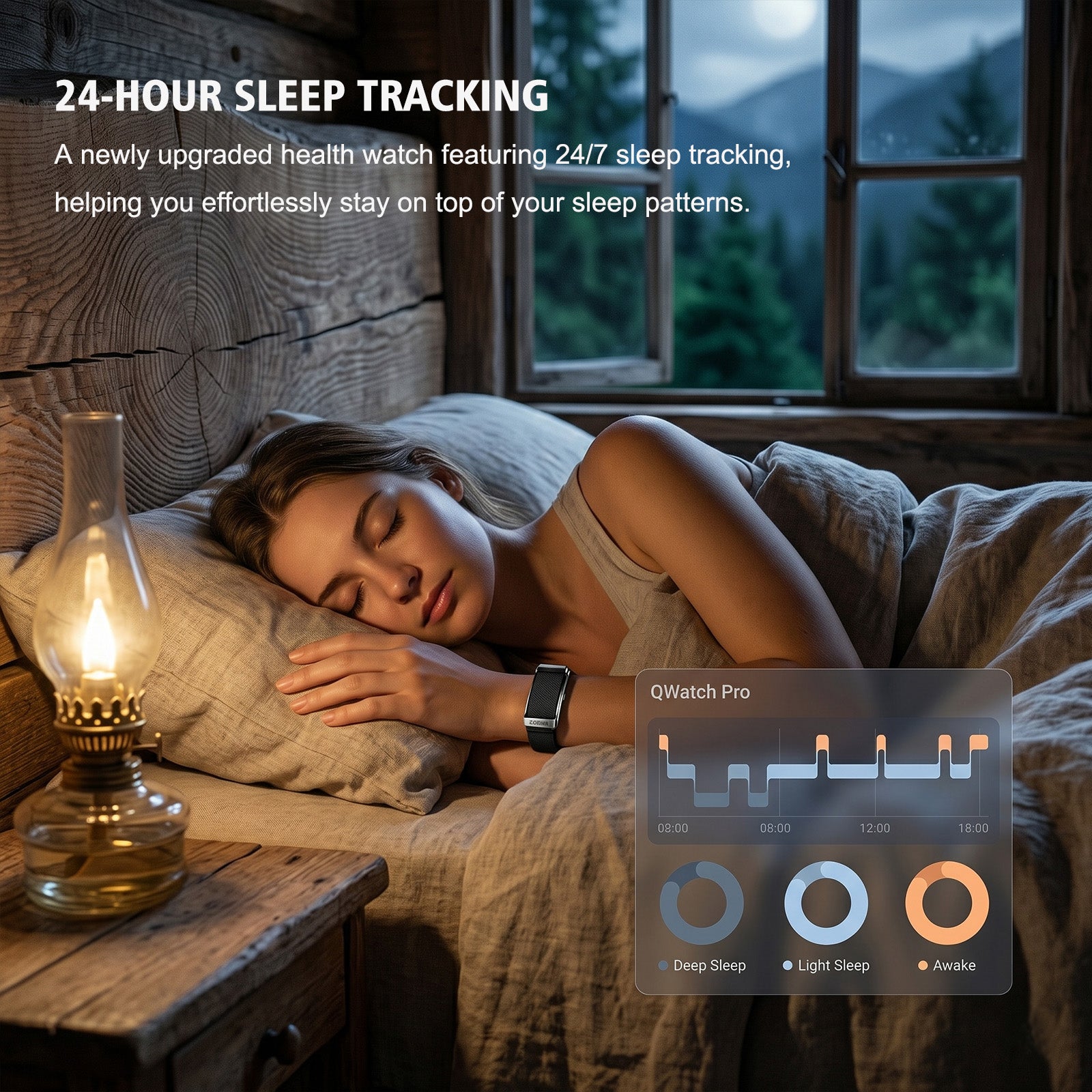 EGQINR Smart Bracelet for Men Women, 9mm Ultra-Thin Fitness Tracker with 24/7 Heart Rate, SpO2, Blood Pressure & Sleep Monitor, 170+ Sports Modes, Vibration Alerts, Dual Straps (Silicone & Nylon)